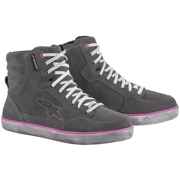 Alpinestars Alpinestars Stella J-6 Waterproof Women's Boot Grey Fuchsia
